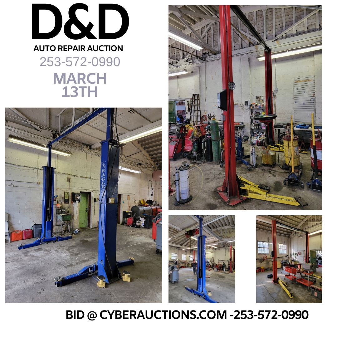 Copy of Copy of D&D Auto repair Auction (Facebook Post (Square))